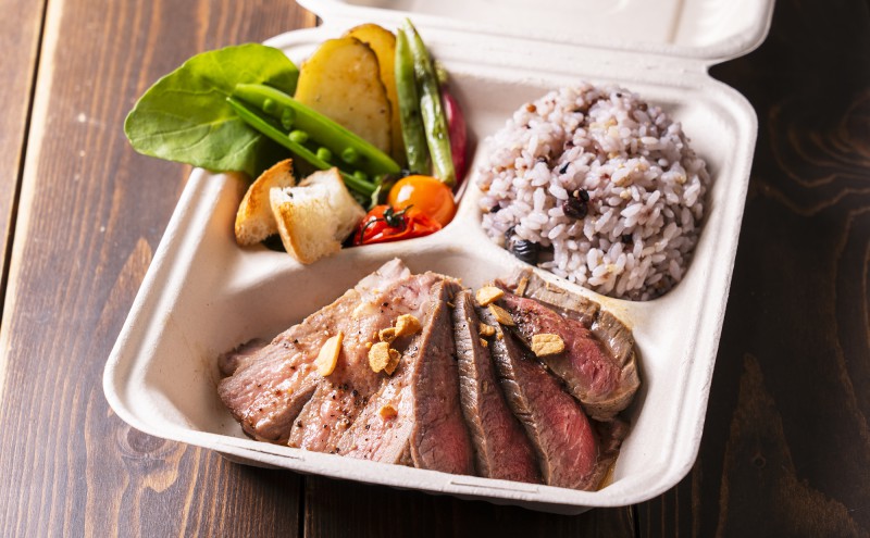 道産牛ステーキ弁当