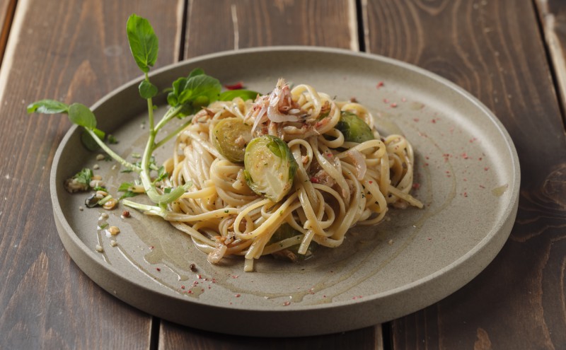 4月のオイルパスタ