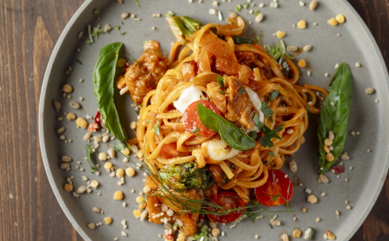 10月のトマトパスタ