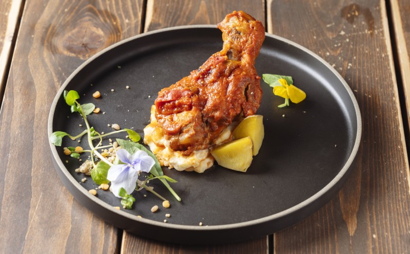 2月のクロワッサンコースメイン料理