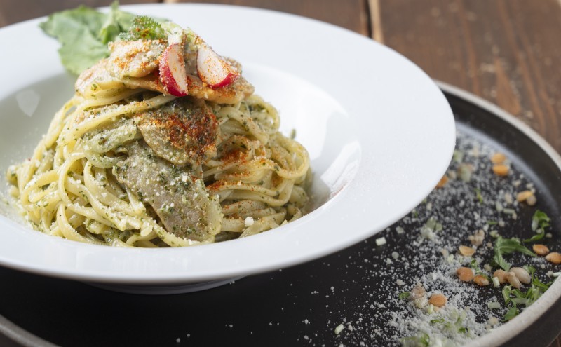 4月のジェノベーゼパスタ