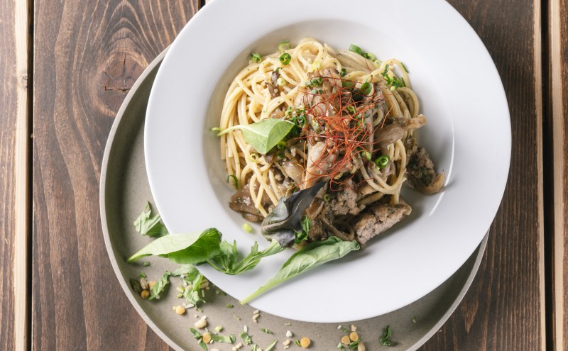 ６月の和風パスタ