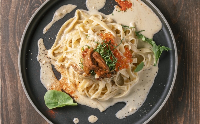 ６月の雲丹パスタ