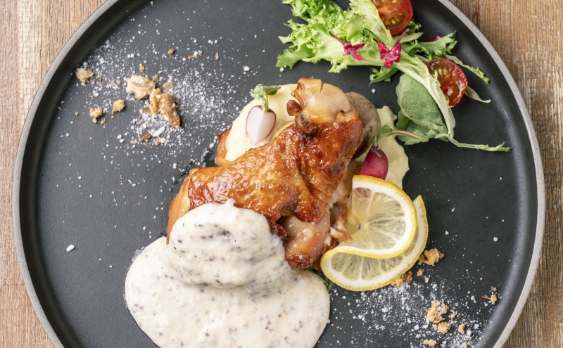 ７月クロワッサンのコースメイン