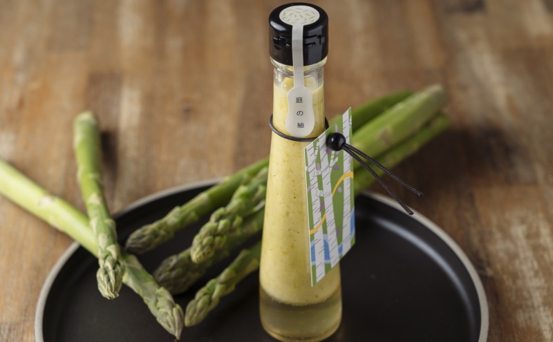 新発売　期間限定　幕別町産アスパラドレッシング